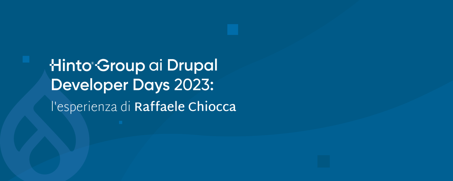 Hinto ai Drupal Developer Days 2023